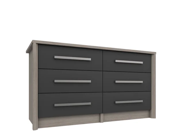 3 DRAWER DOUBLE CHEST