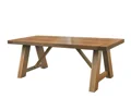 MONASTERY REFECTORY GREY OILED TABLE 2200