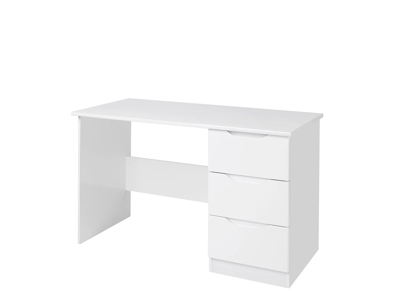 Dressing table white gloss deals with drawers