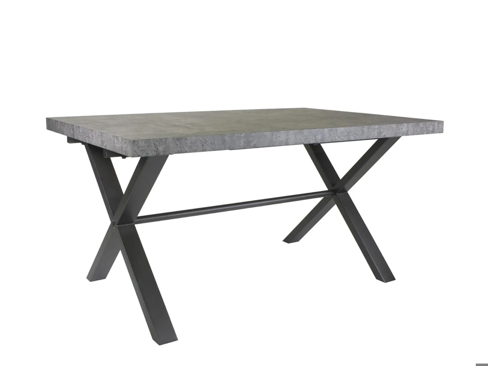 150Cm Dining Table Stone Effect