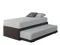 GUEST BED WITH POCKET SPRUNG AND OPEN COIL MATTRESS
