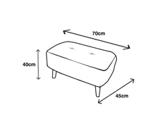 DONEGAL SMALL STOOL