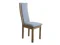 HIGH BACK DINING CHAIR - GREY