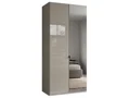 2 DOOR HIBGED ROBE RHF MIRROR 