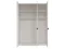 3 DOOR HINGED WARDROBE WITH CENTRE MIRROR DOOR