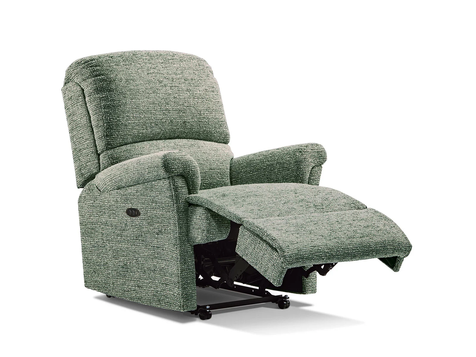 Sherborne Nevada Reclining Fabric Standard Powered Recliner Chair Lucas Furniture