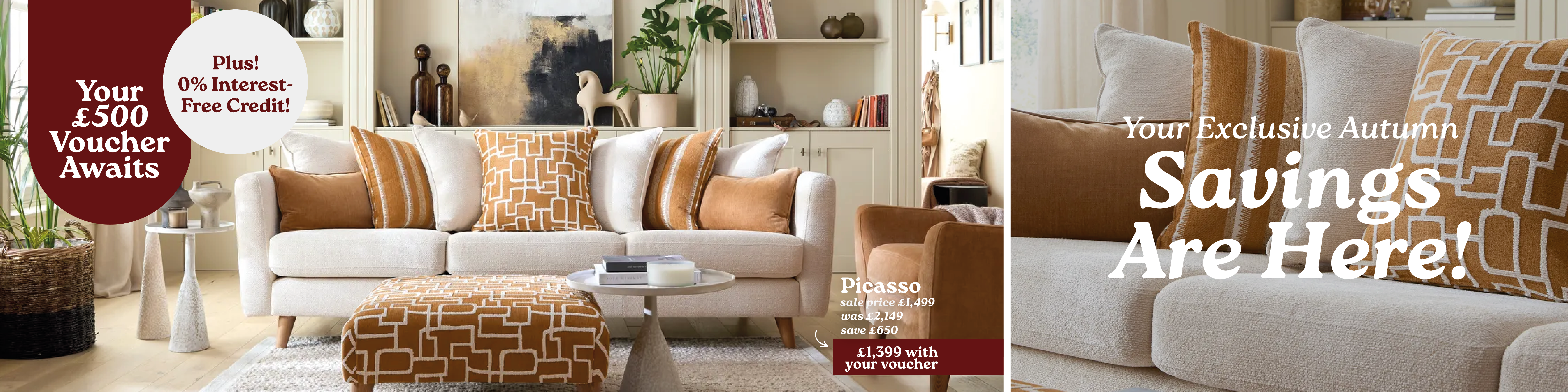 Autumn Voucher Web Banners